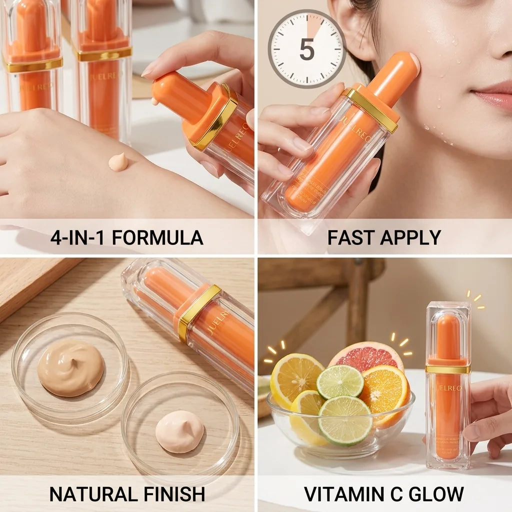 Makeup Cream 4-In-1 Vitamin C Natural Finish