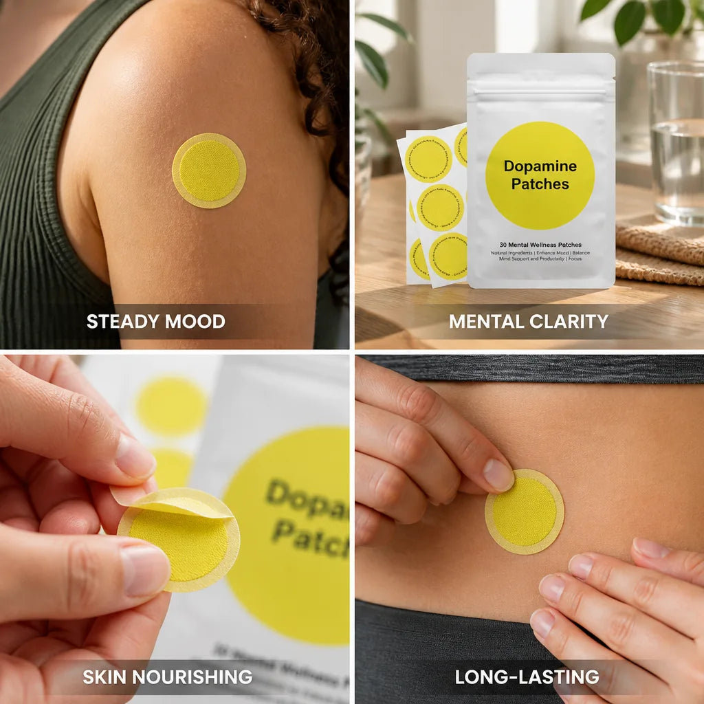 Body Wellness Patch Plant-Powered Mood & Focus 30 Patches