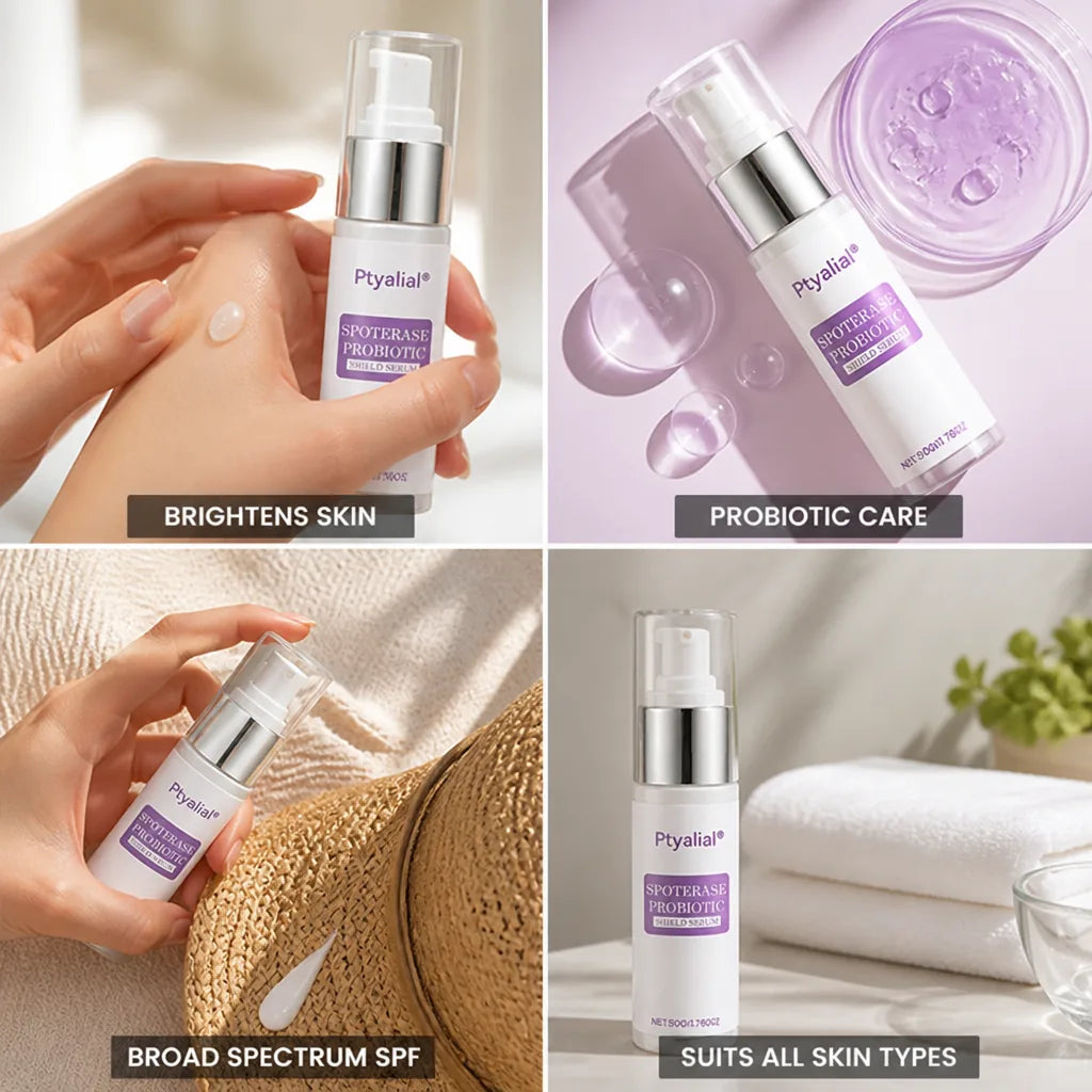 Face Serum Brightening Probiotic Barrier Broad-Spectrum SPF