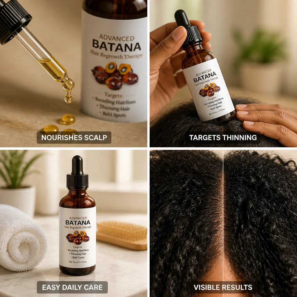 Hair Regrowth Serum Batana Oil & Biotin
