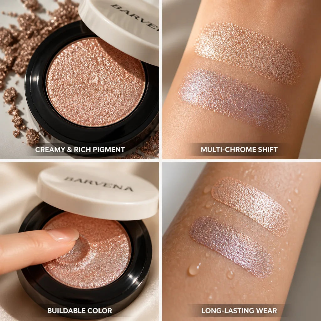 Eyeshadow Creamy Multi-Chrome High-Pigment & Buildable