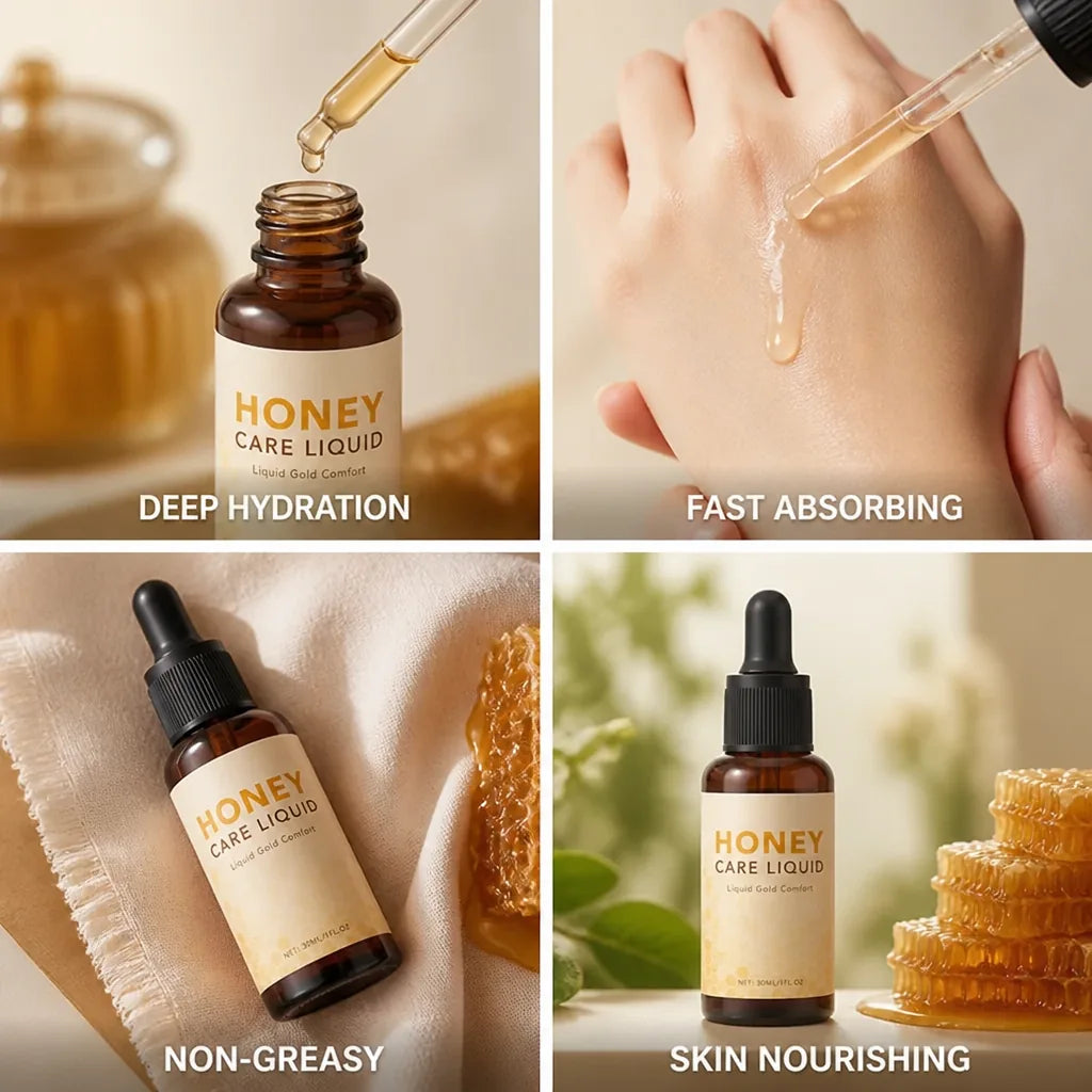 Face Essence Honey-Infused Lightweight Fast-Absorbing
