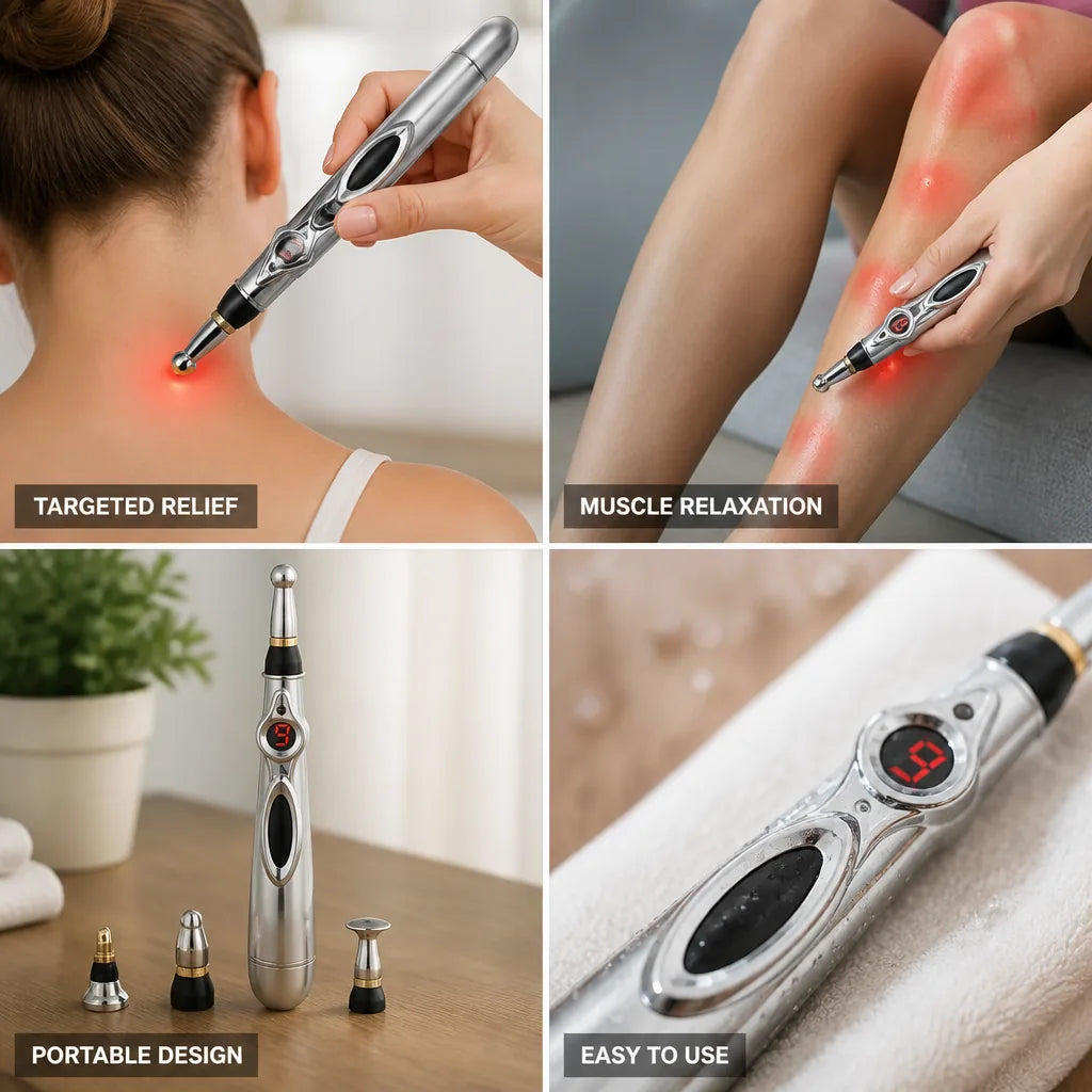 Acupressure Pen Targeted Pain Relief & Muscle Relaxation