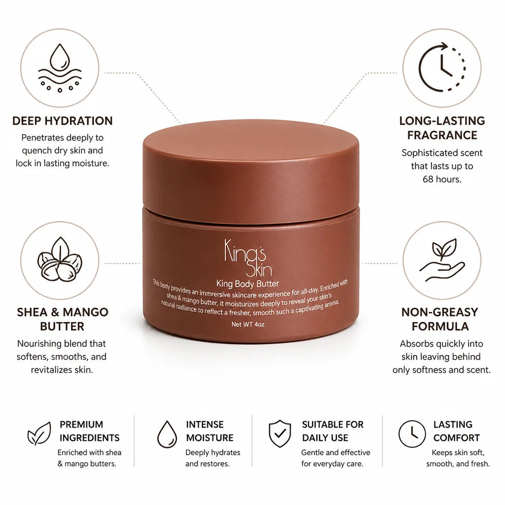 Men's Body Butter Ultra-Softening Shea & Mango