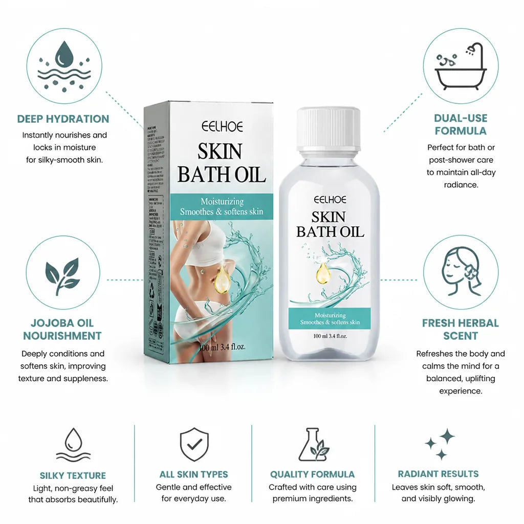 Bath & Shower Oil Hydrating Jojoba