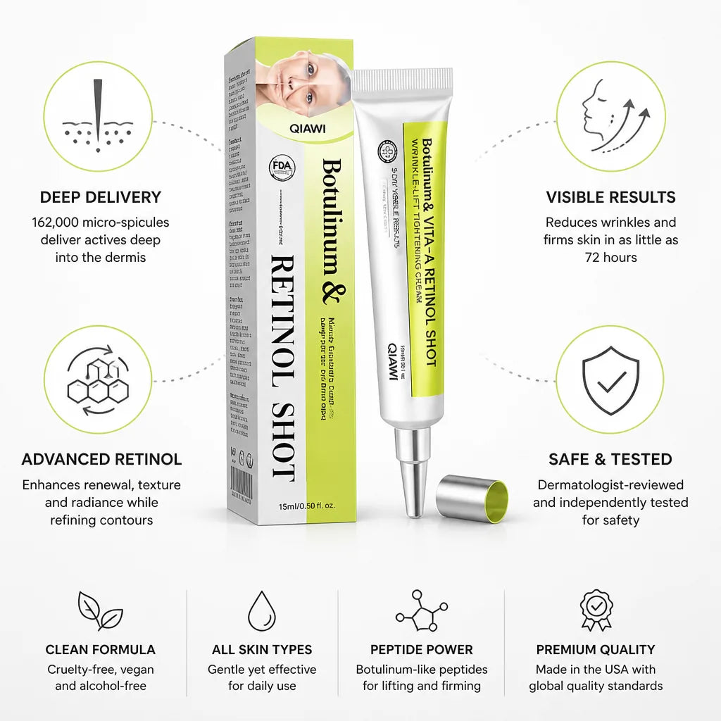 Retinol Serum Micro-Spicule Delivery & Peptides