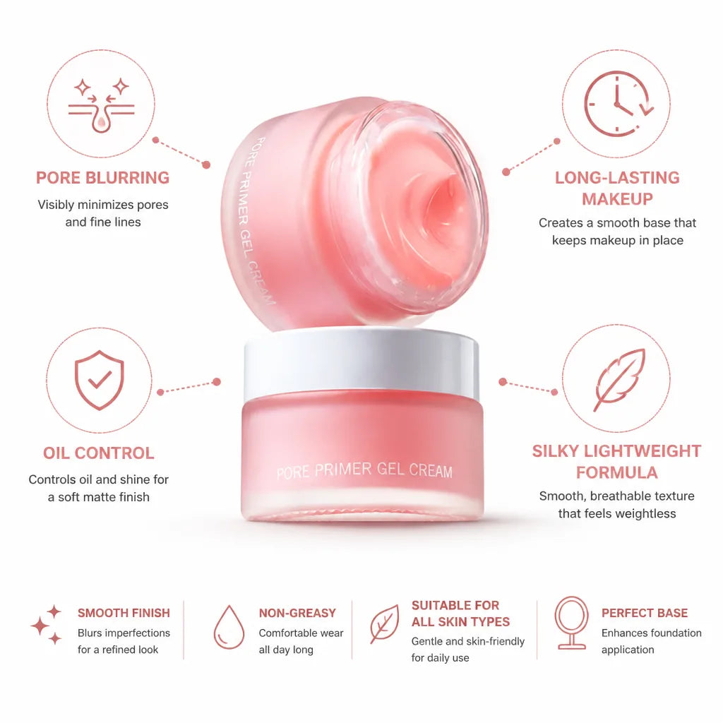 Makeup Primer Pore-Minimizing Silky Matte Oil Control