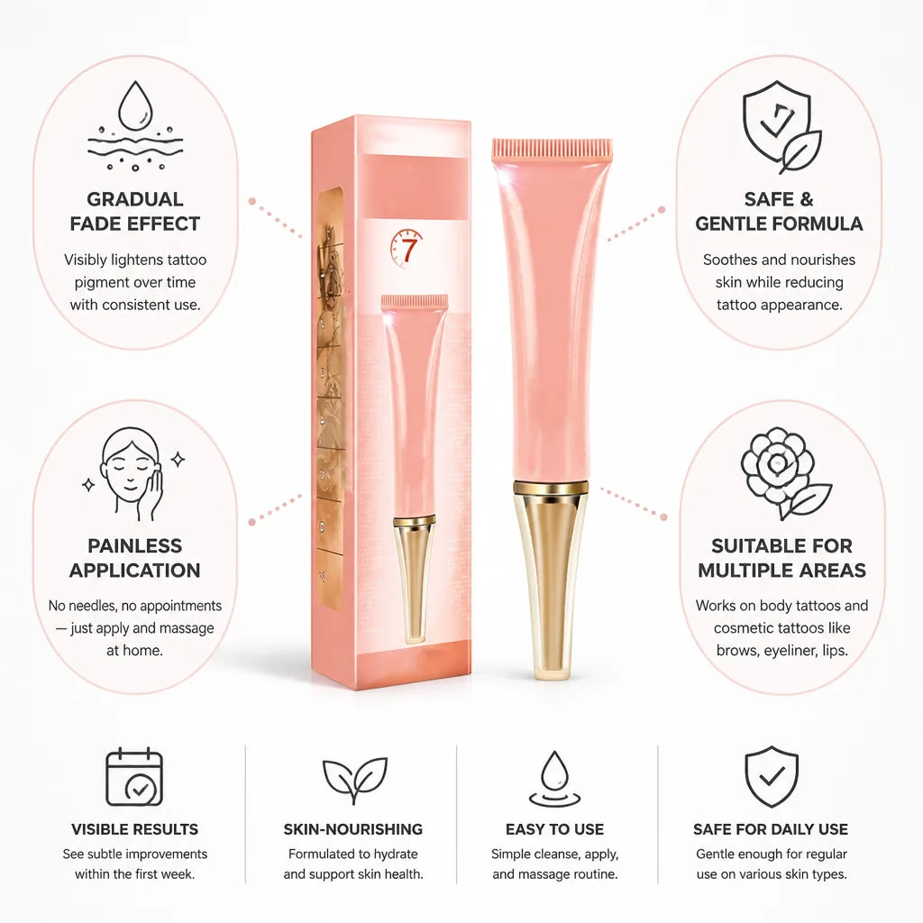 Tattoo Fading Cream Gentle Gradual Skin-Nourishing