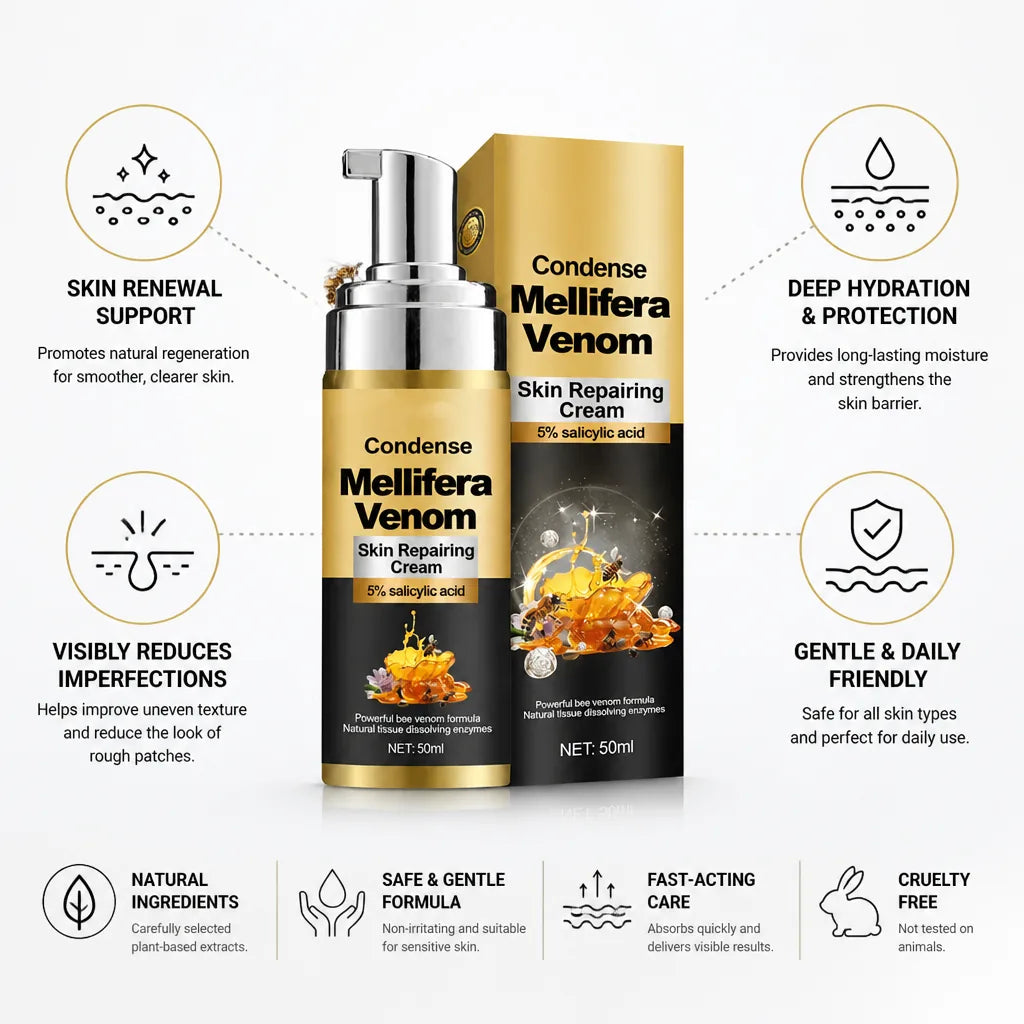 Skin Repair Cream Deep Renewal & Hydration Lightweight Non-Greasy
