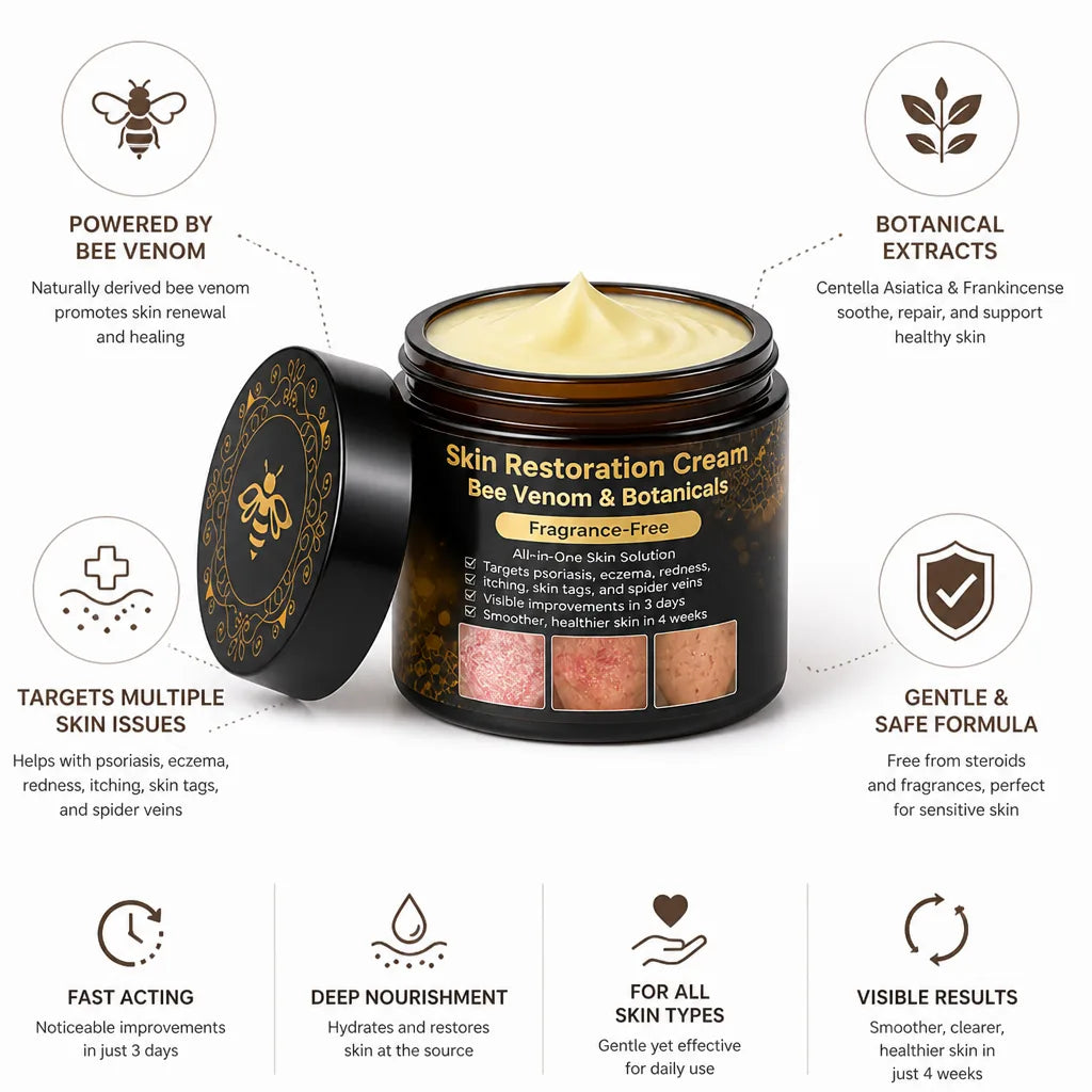 Skin Restoration Cream Bee Venom & Botanicals Fragrance-Free
