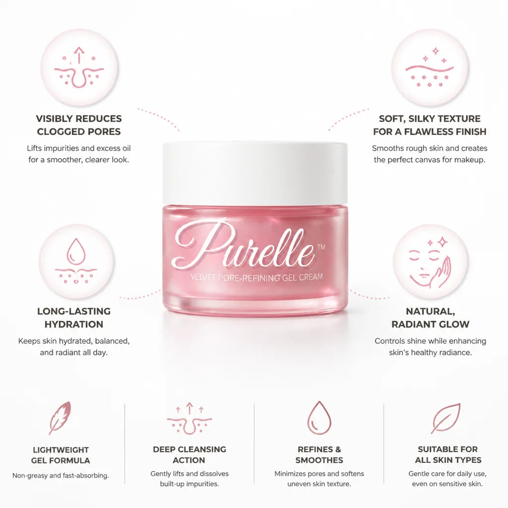 Pore-Refining Cream Lightweight Gel Non-Greasy
