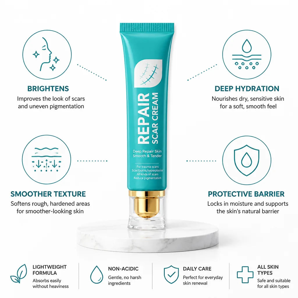 Scar Repair Cream Lightweight Brightening & Hydrating