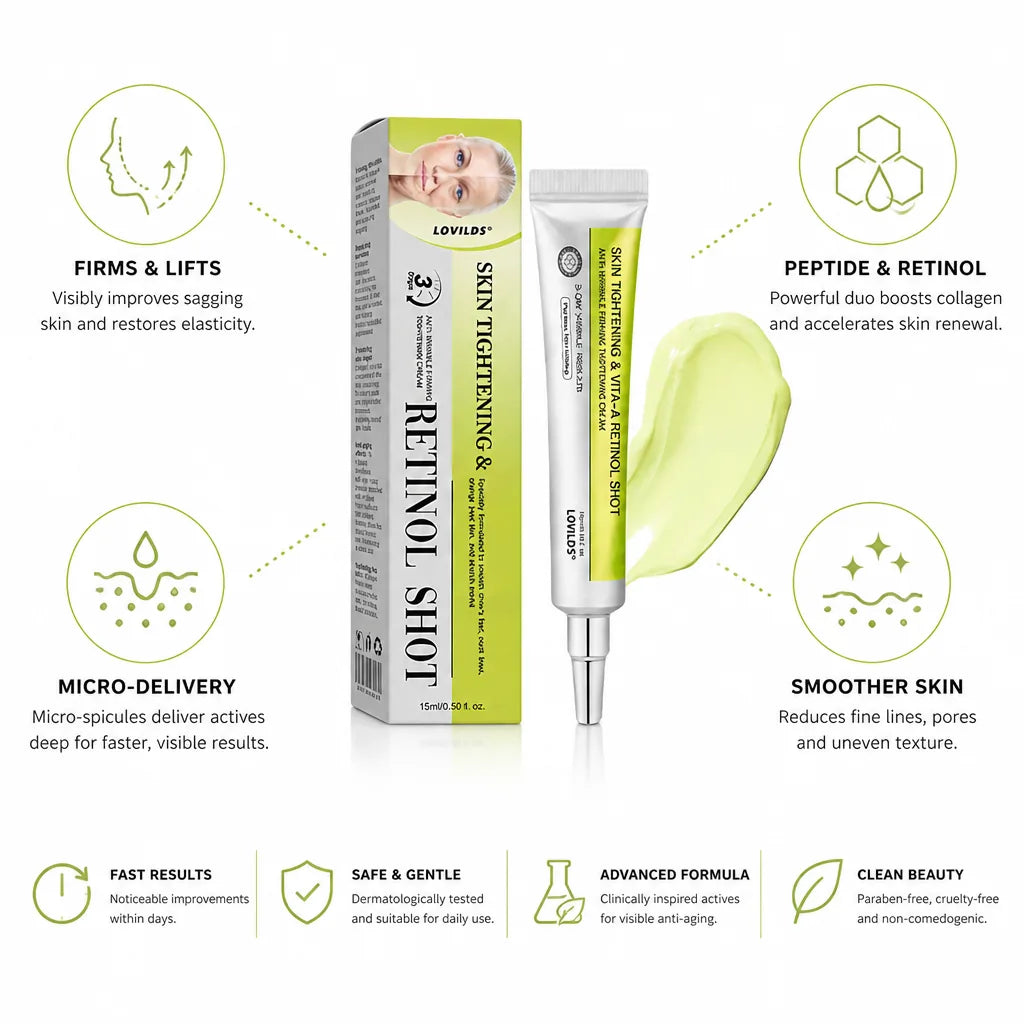 Face Serum Peptide & Retinol Micro-Delivery