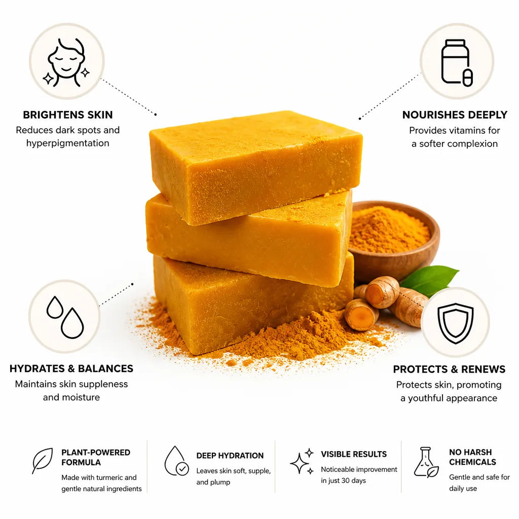 Soap Bar Turmeric Brightening & Hydrating