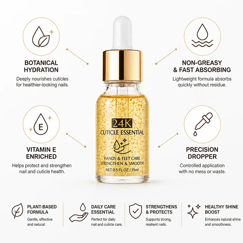 Cuticle Oil Botanical Hydration & Precision Dropper