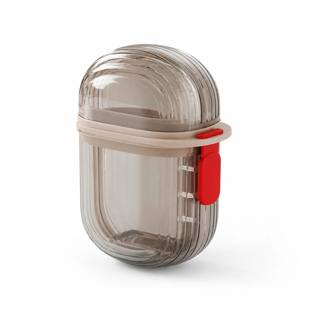 Travel Soap Case Quick-Dry Drainage Spill-Proof Lid