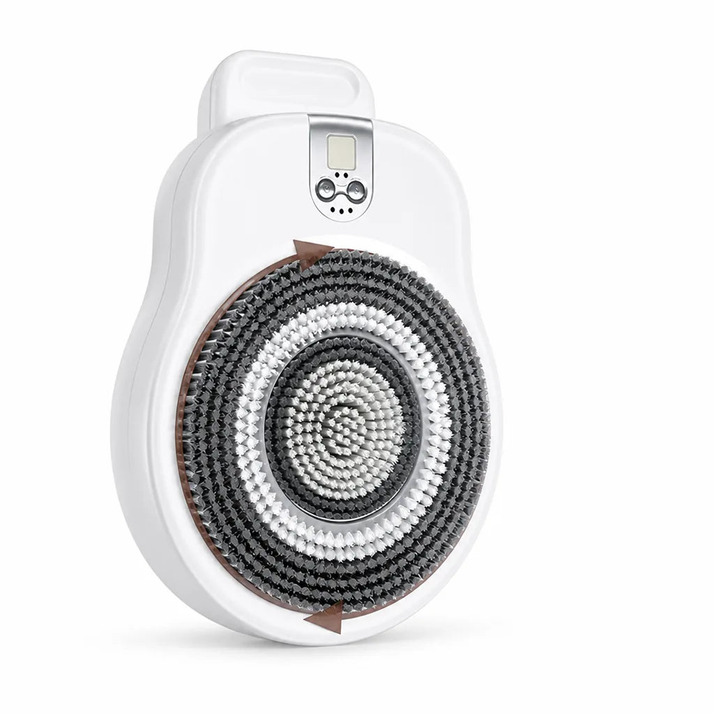 Electric Shower Brush Rotating Exfoliating & Massaging 3 Heads