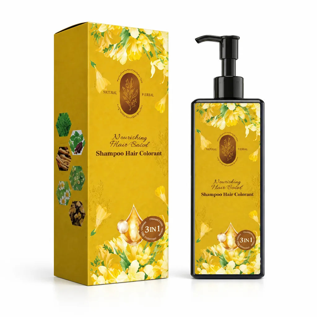 Hair Color Plant-Based 3-in-1 Nourishing & Damage-Free