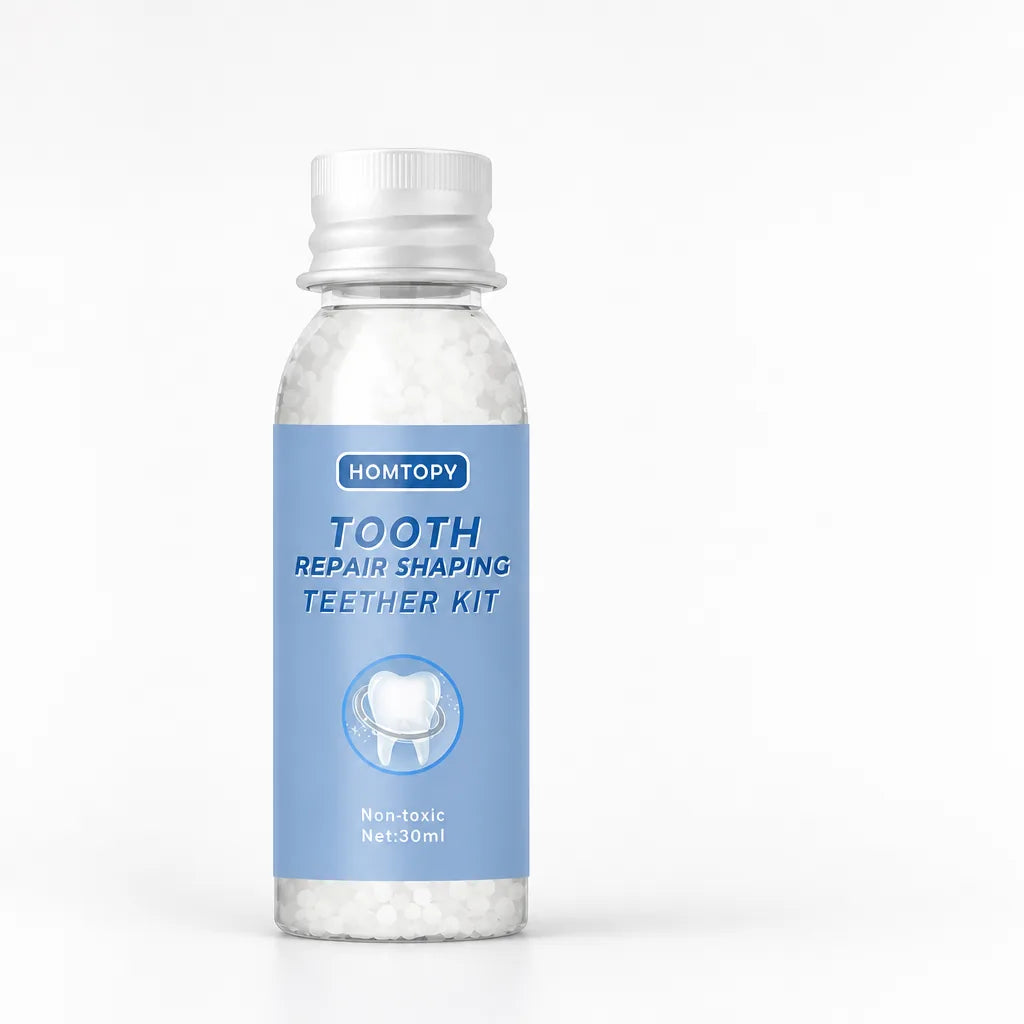 Tooth Repair Kit Heat-Moldable Granules Secure All-Day Fit