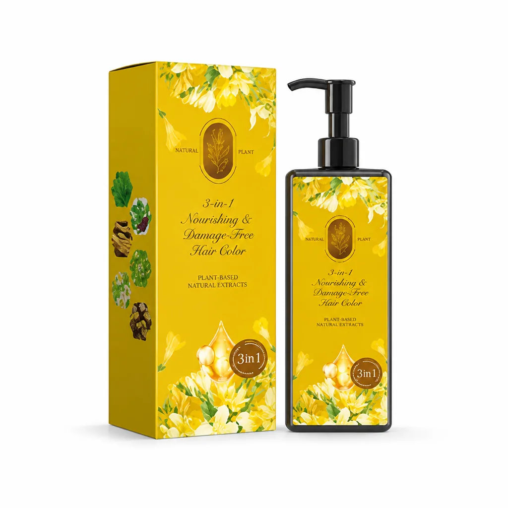 Hair Color Plant-Based 3-in-1 Nourishing & Damage-Free