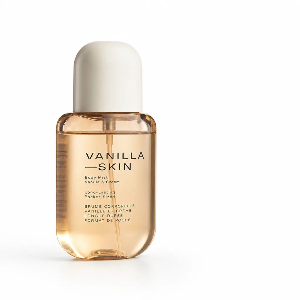 Body Mist Vanilla & Cream Long-Lasting Pocket-Sized