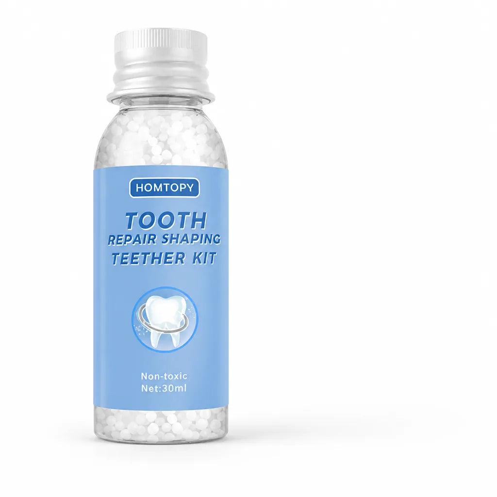 Tooth Repair Kit Heat-Moldable Granules Secure All-Day Fit