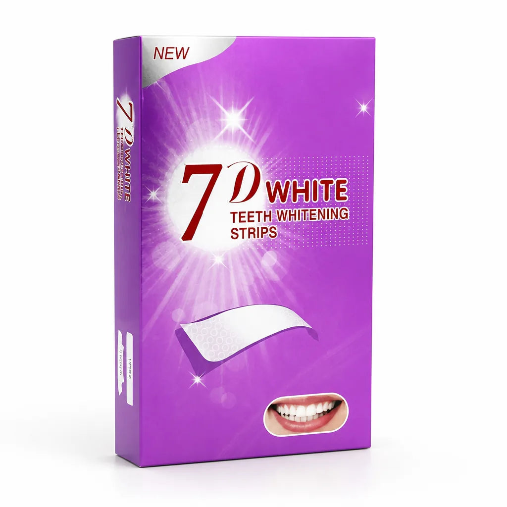 Teeth Whitening Strips Peroxide-Free Color-Correcting Mint