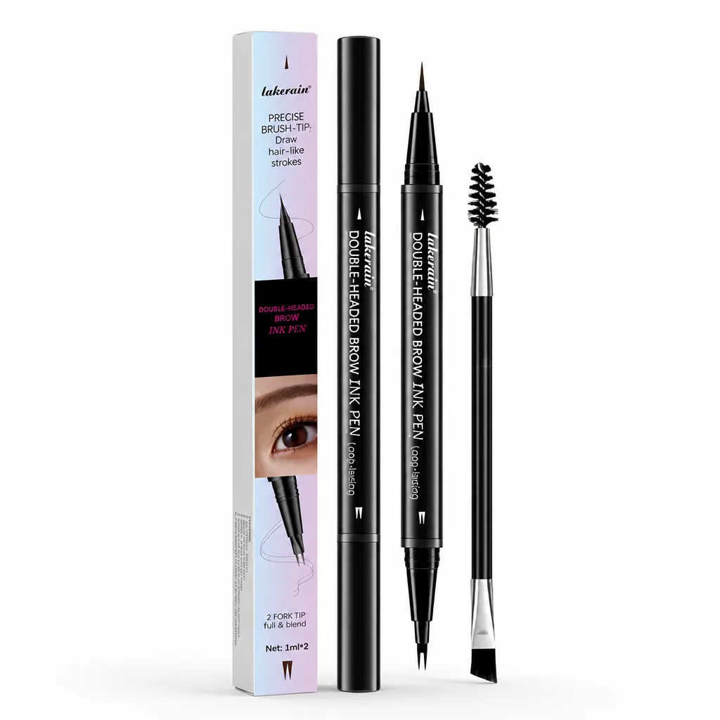 Brow Pen Dual-Ended Micro-Stroke Waterproof & Smudge-Proof