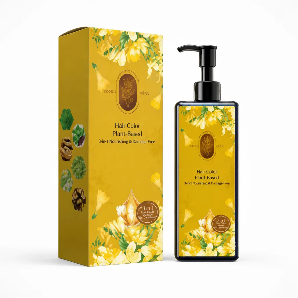 Hair Color Plant-Based 3-in-1 Nourishing & Damage-Free