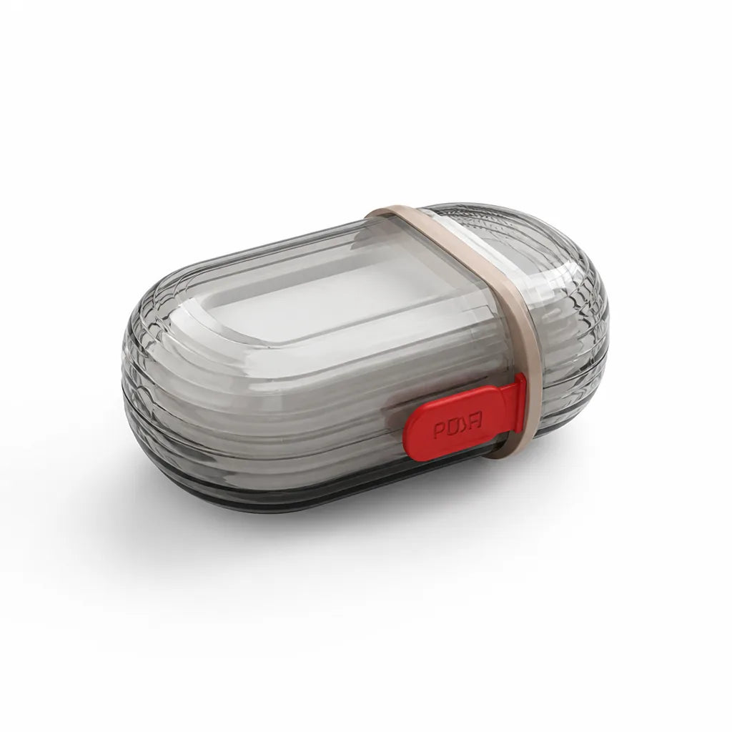 Travel Soap Case Quick-Dry Drainage Spill-Proof Lid