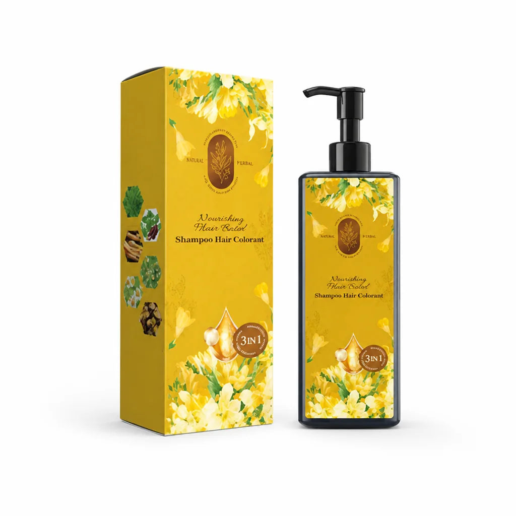 Hair Color Plant-Based 3-in-1 Nourishing & Damage-Free