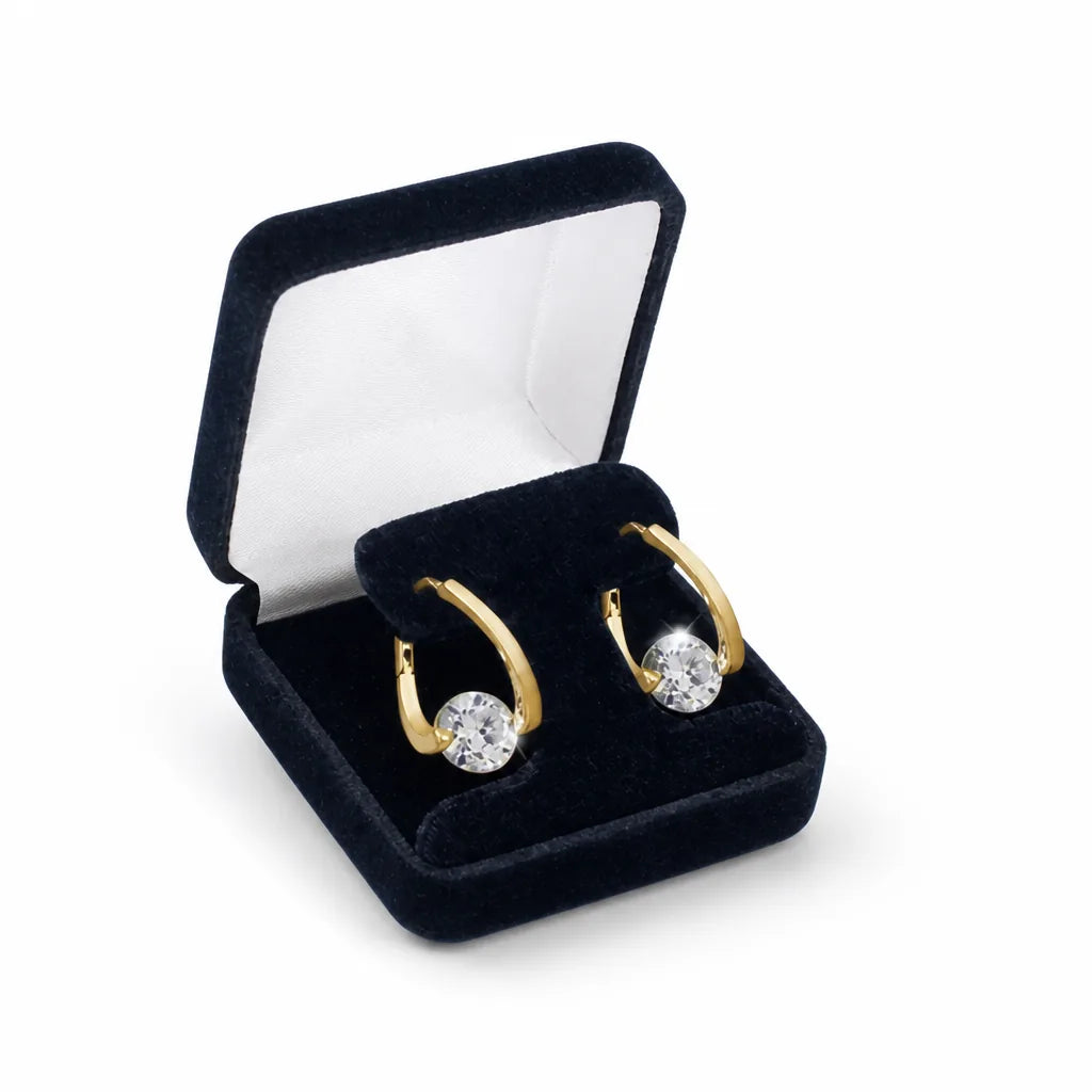 Earrings Germanium & Magnetic Slim Lightweight