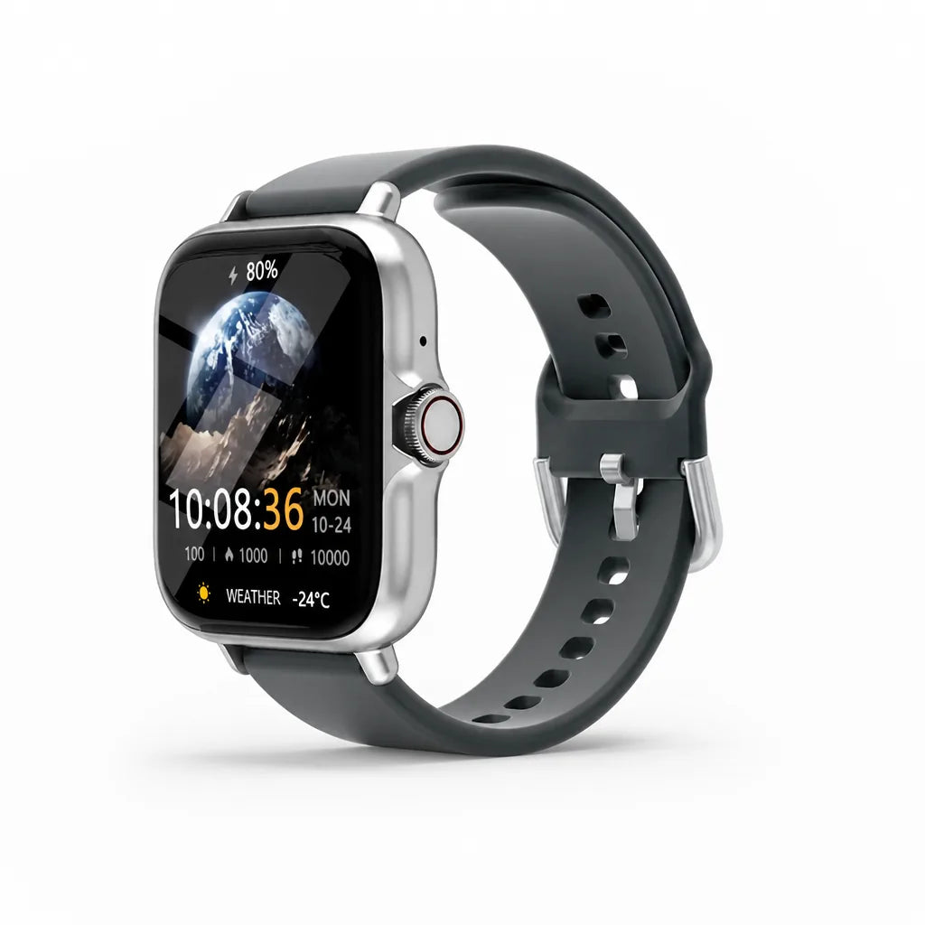 Smartwatch All-Day Fitness Tracking Wireless Calling Android & iOS