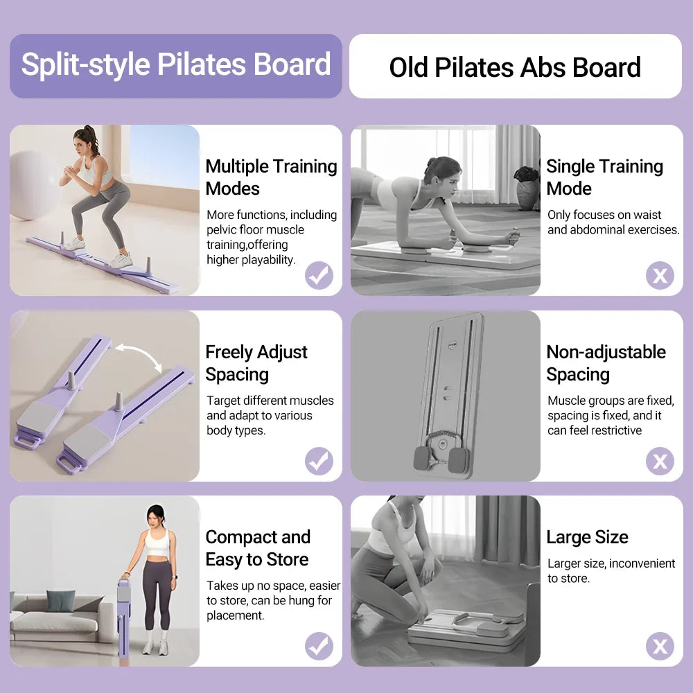Ab Trainer 3-in-1 Pilates & Ski Board