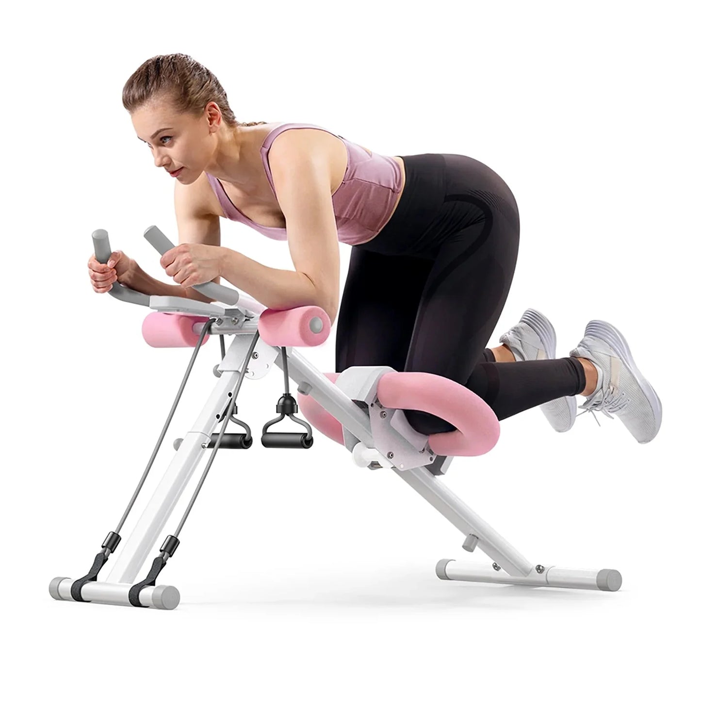 Ab Trainer Foldable Adjustable Incline & LCD Tracker