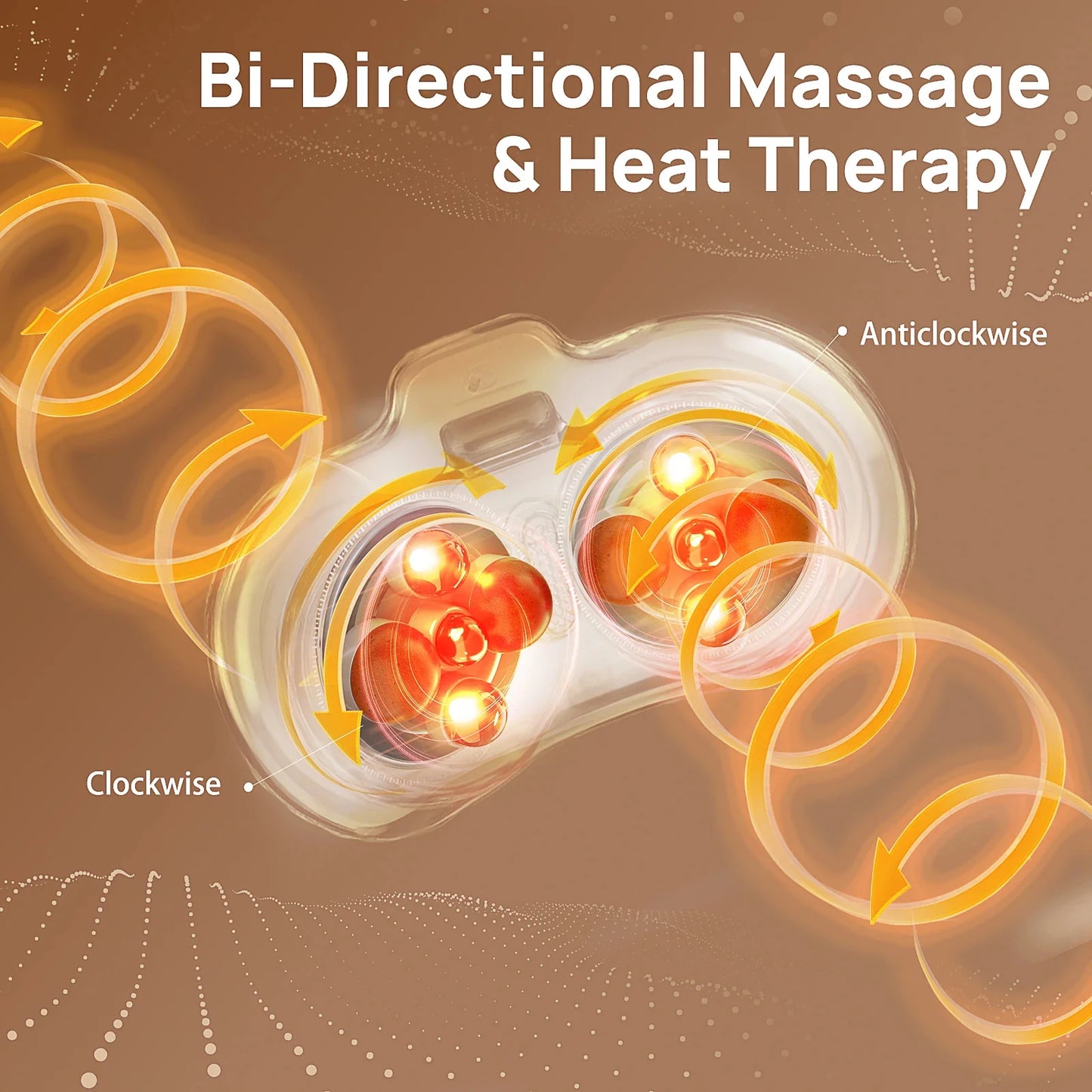 Abdominal Massager Cordless & Portable Soothing Heat