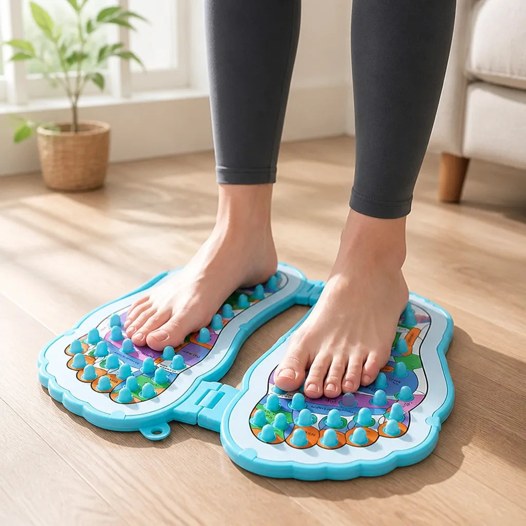 Acupressure Foot Mat Reflex Zone Massage & Pain Relief