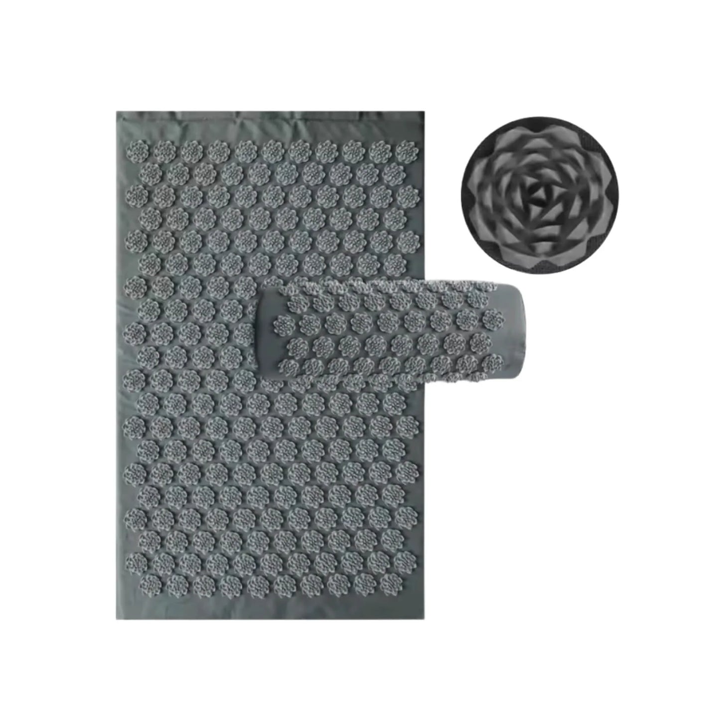 Acupressure Mat & Neck Pillow Set Portable Stress Relief