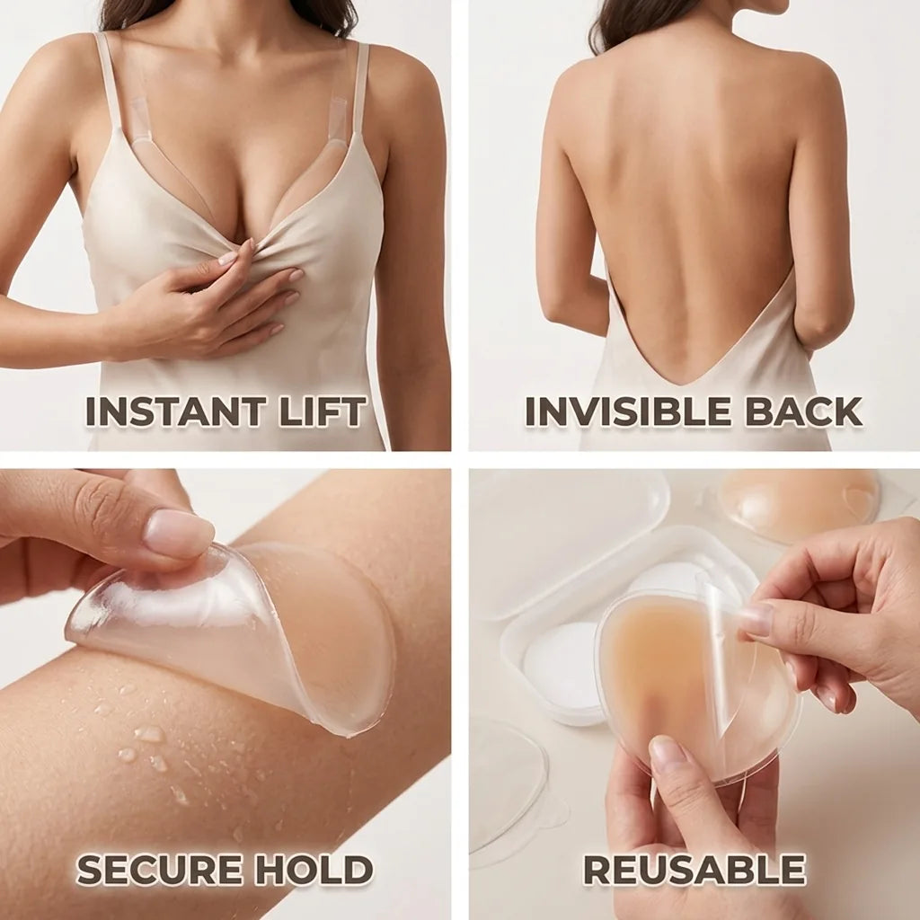 Adhesive Bra Invisible Strapless Lift