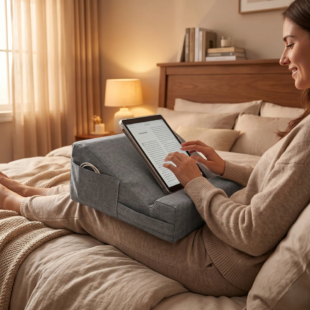 Adjustable Bed Pillow Multi-Angle Ergonomic Support
