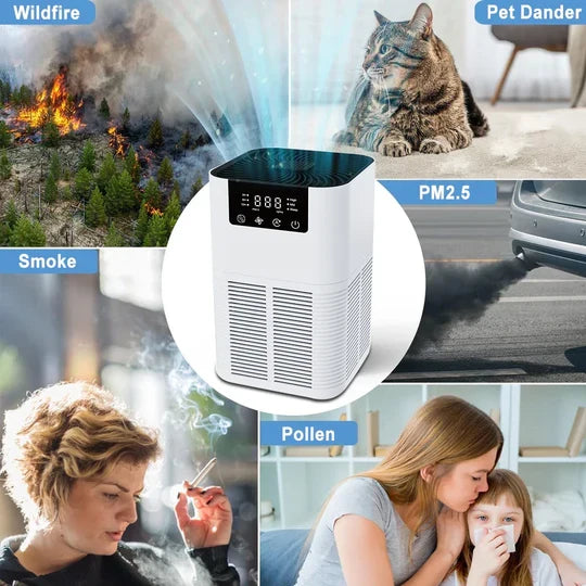 Air Purifier Dual-Function Aromatherapy US And UE Plug
