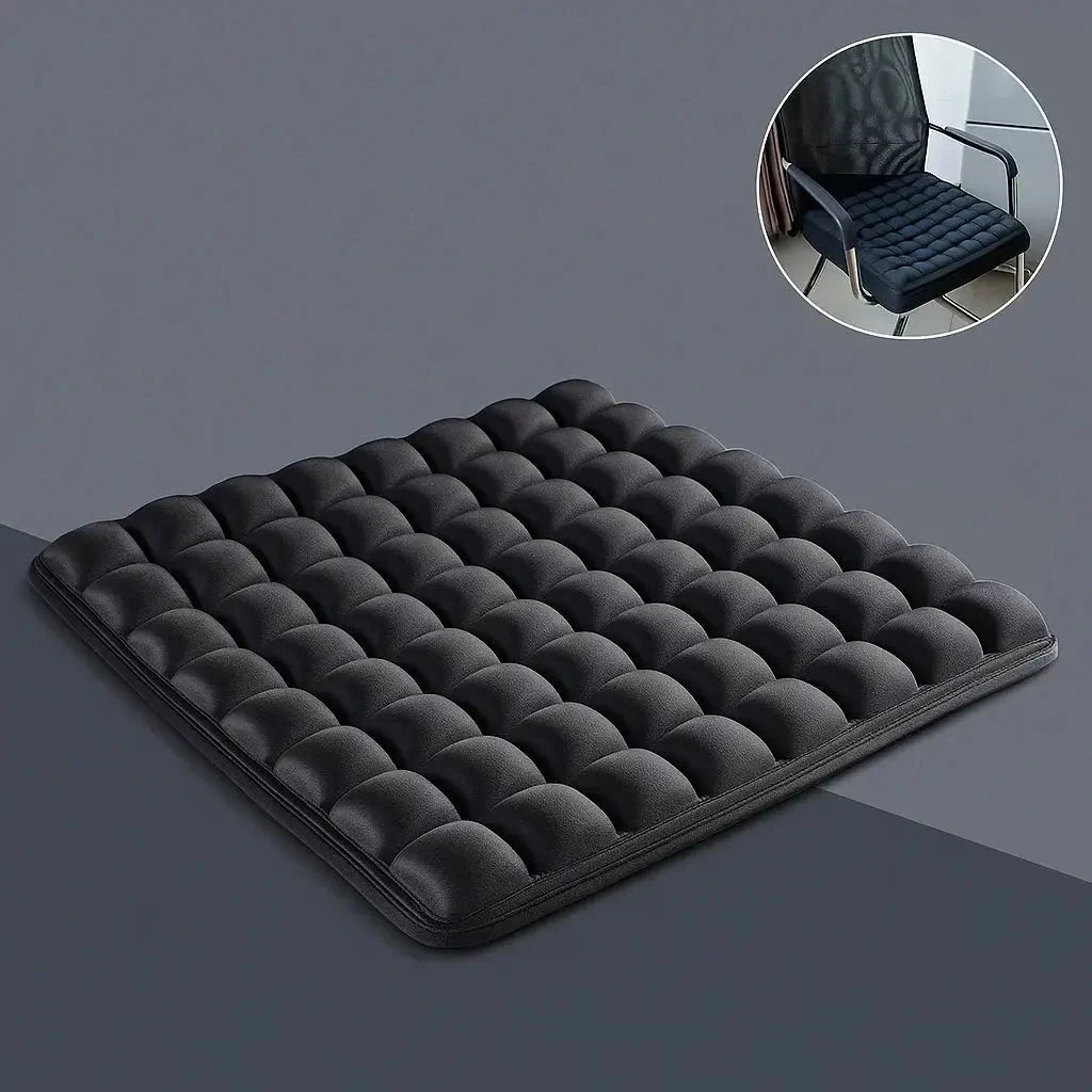 Air Seat Cushion 64 Air Chambers Adjustable Firmness