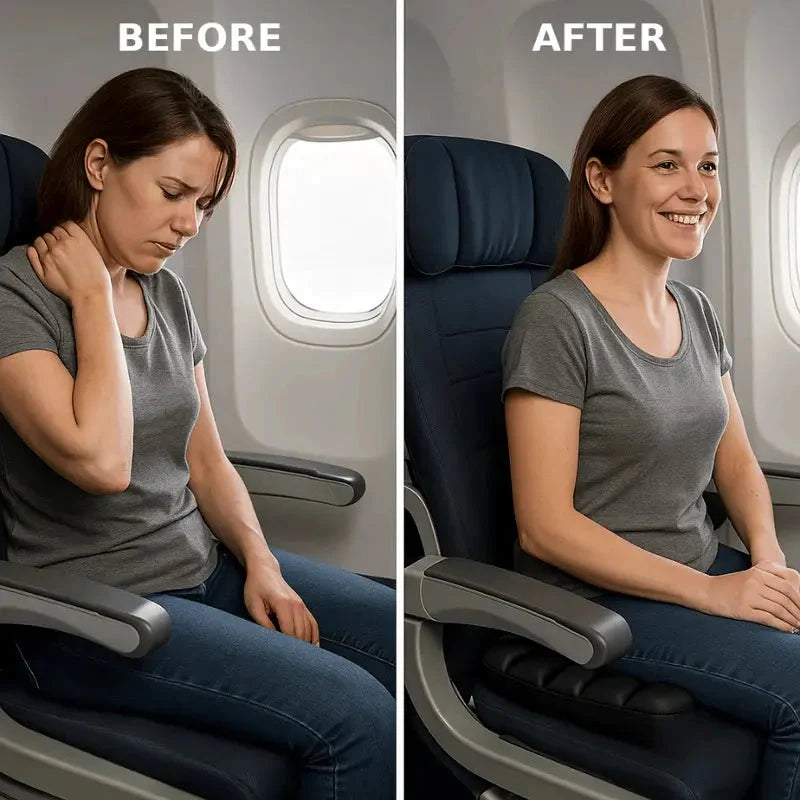 Air Seat Cushion 64 Air Chambers Adjustable Firmness