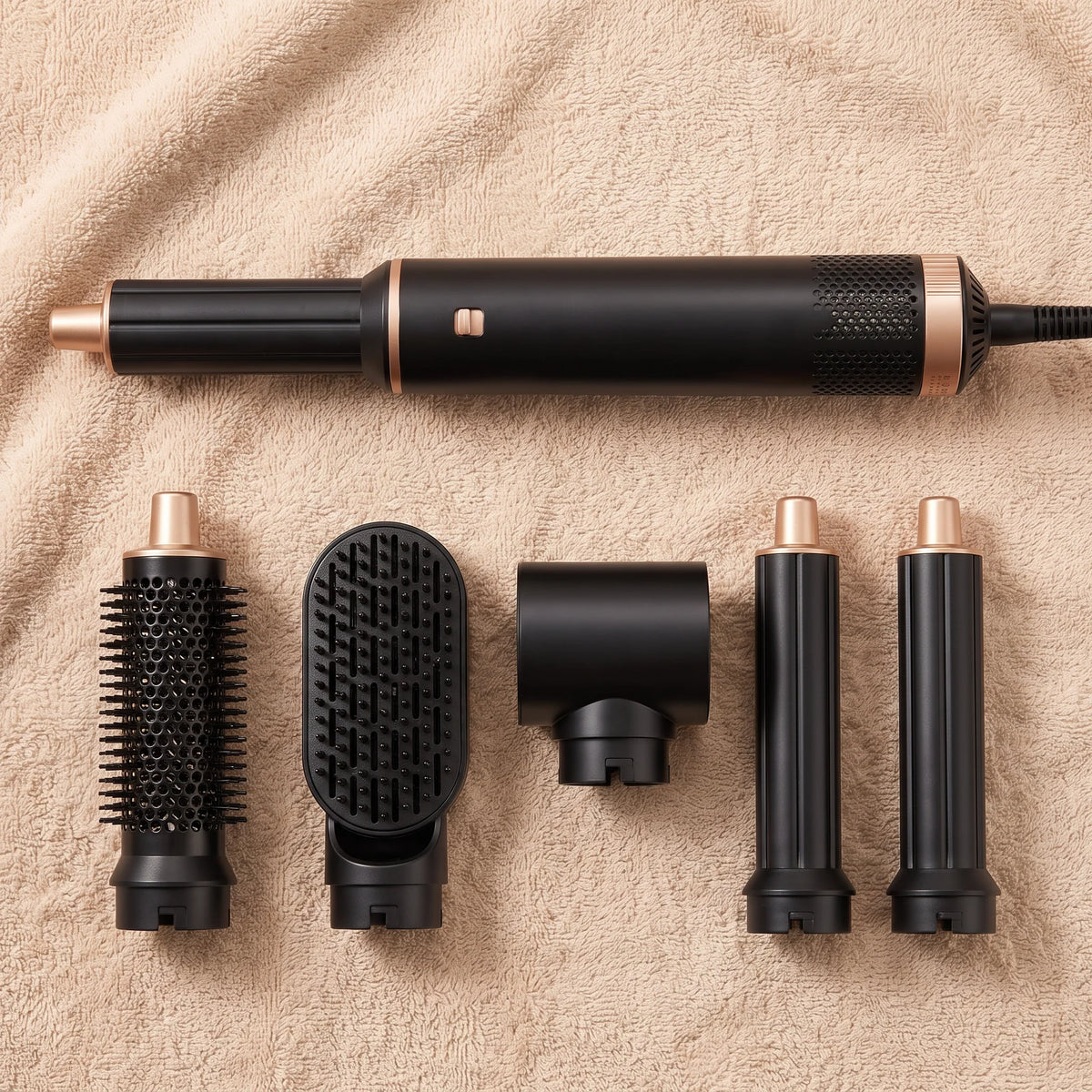 Air Wrap Styler 5-in-1 Airflow Curls Negative Ion
