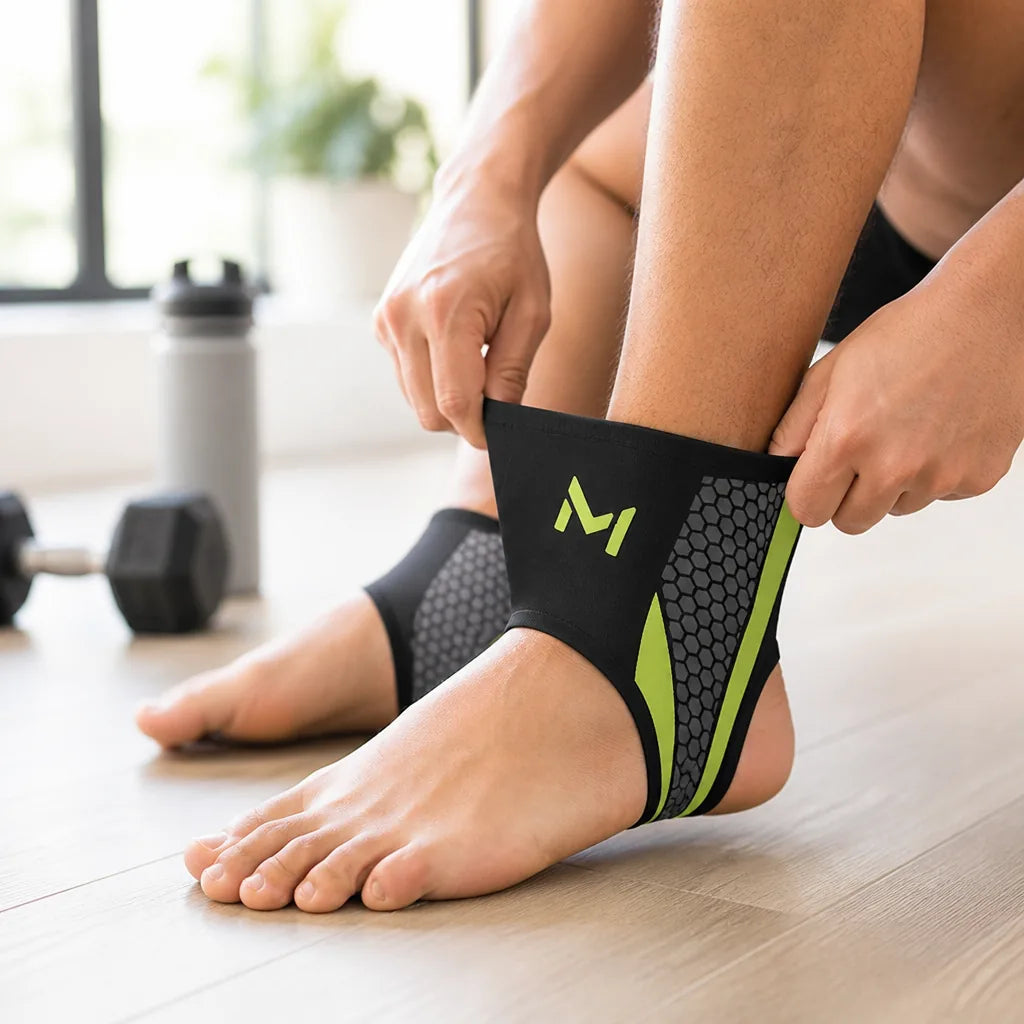 Ankle Brace Non-Slip Grip & Stability Support Two Pack