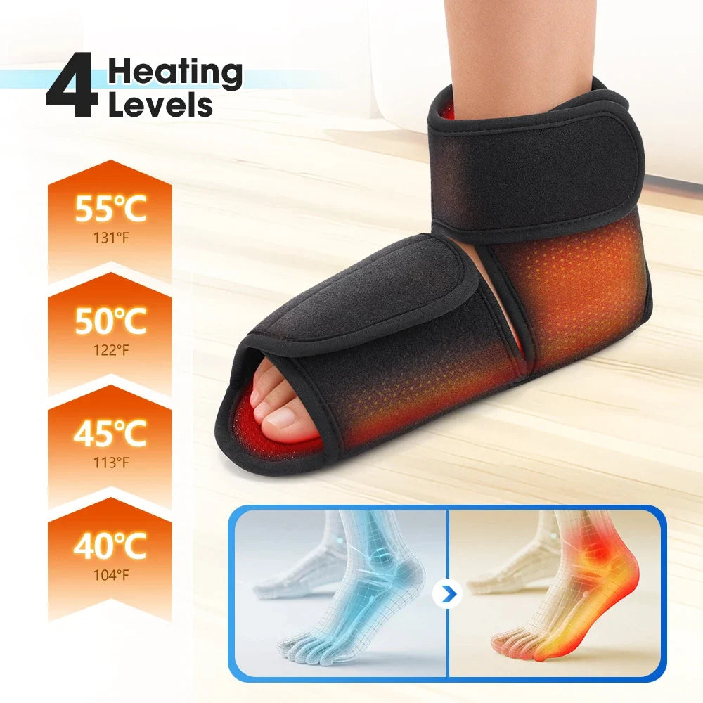 Ankle Massager Air Compression Vibration & Heat