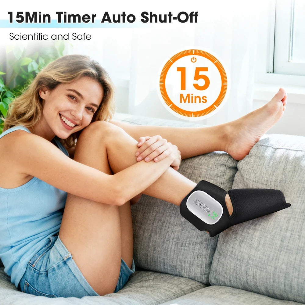 Ankle Massager Air Compression Vibration & Heat