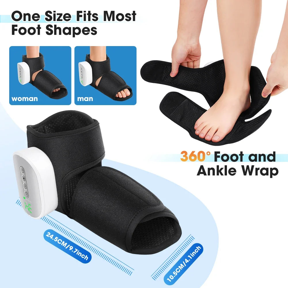 Ankle Massager Air Compression Vibration & Heat