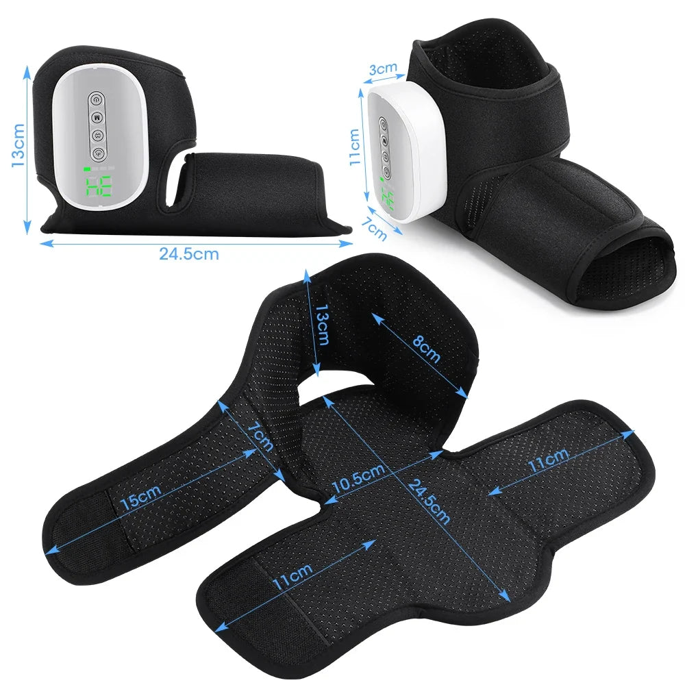 Ankle Massager Air Compression Vibration & Heat