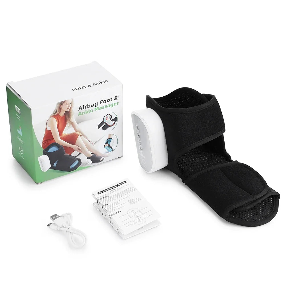 Ankle Massager Air Compression Vibration & Heat
